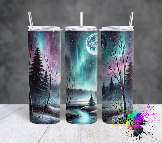 Winter River- 20oz Tumbler