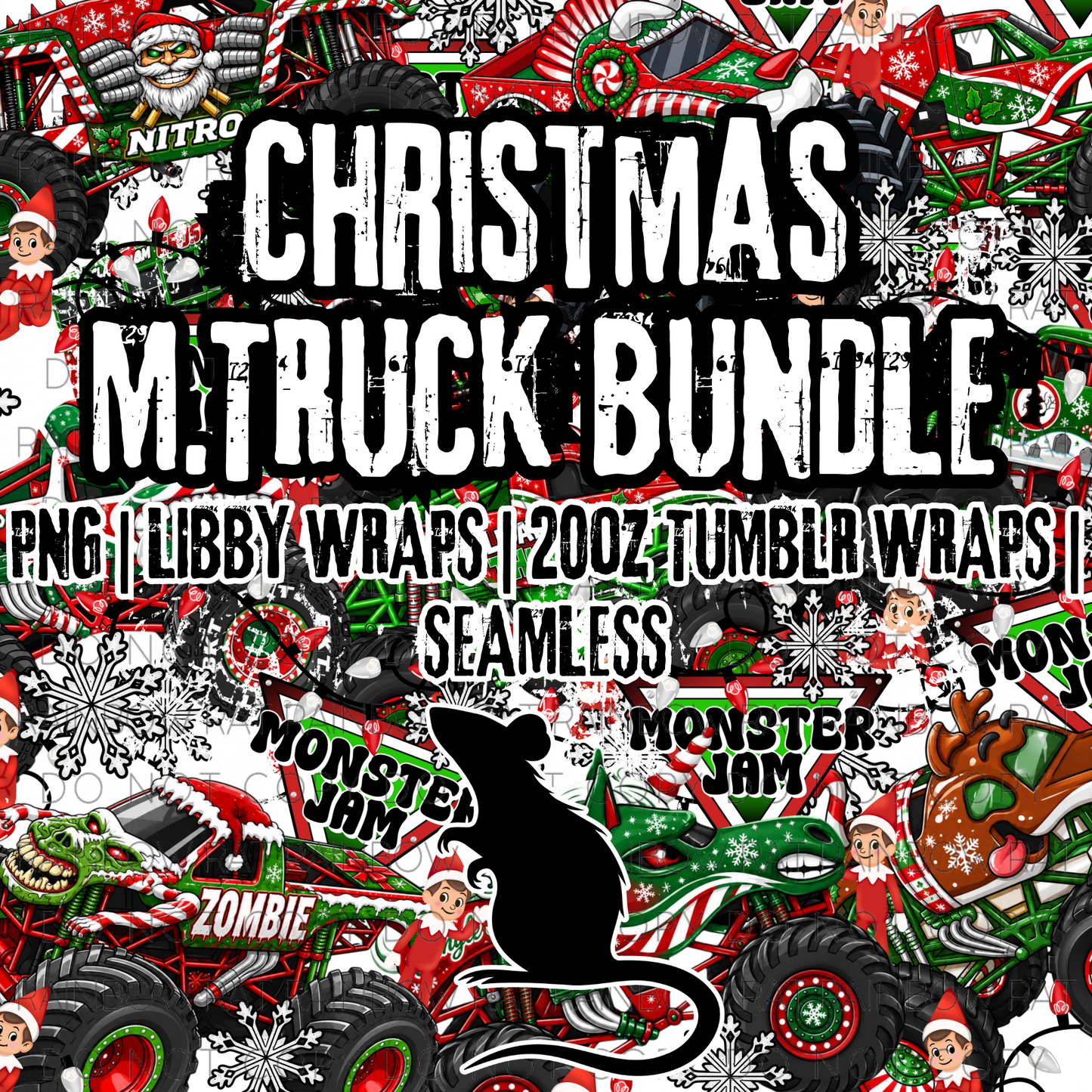 Christmas M.Trucks -Bundle