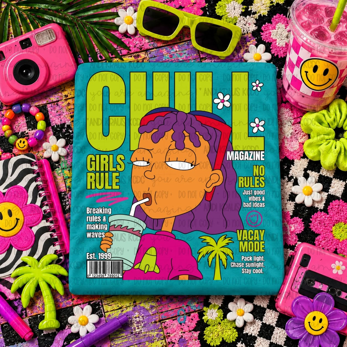 Magazine Madnes Collab- KCDC | Rainbow Rat Designs