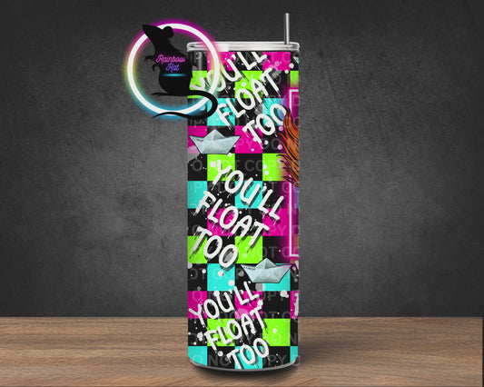 Neon Clown- 20oz Tumbler Wrap